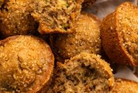 Moist Gluten-Free Zucchini Muffins