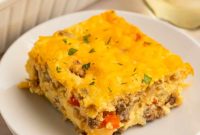 Protein-Rich Cottage Cheese Egg Bake