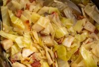 Tender Slow Cooker Cabbage