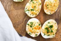 Piquant Stuffed Eggs