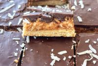 Ultimate Vegan Samoa Bars