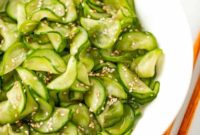 Refreshing Asian Cucumber Salad