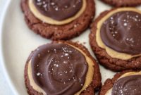 Decadent Vegan Gluten-Free Buckeye Brownie Crumbls