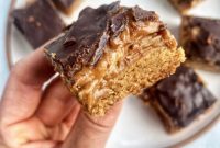 Decadent Samoa Protein Bars
