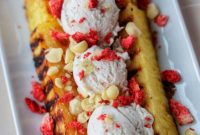 Grilled Pineapple Sundae