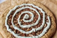 Decadent Cinnamon Streusel Pizza