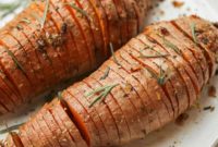 Sweet Potato Fanned Perfection