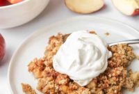 Cozy Vegan Apple Crisp