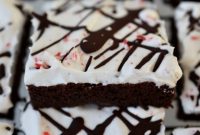 Velvet Mint Almond Flour Brownies