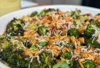 Crispy Roasted Broccoli Vegan Caesar