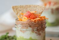 Grab-and-Go Seven Layer Dip Cups