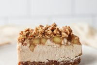 Decadent No Bake Caramel Apple Cheesecake