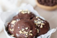 Frozen Chocolate Yogurt Bites