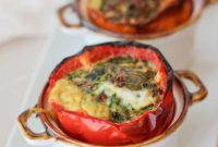 Breakfast Bell Pepper Boats
