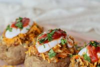 Crispy Air Fryer Twice Baked Potatoes
