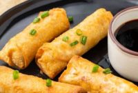 Crispy Frozen Egg Rolls in the Air Fryer