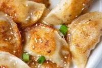 Savory Chicken Potstickers