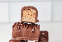 High Protein No Bake Healthy Pecan Snickers