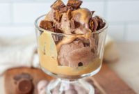 Decadent Vegan Peanut Butter Cup Ice Cream