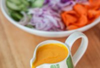 Vibrant Japanese Carrot Ginger Dressing