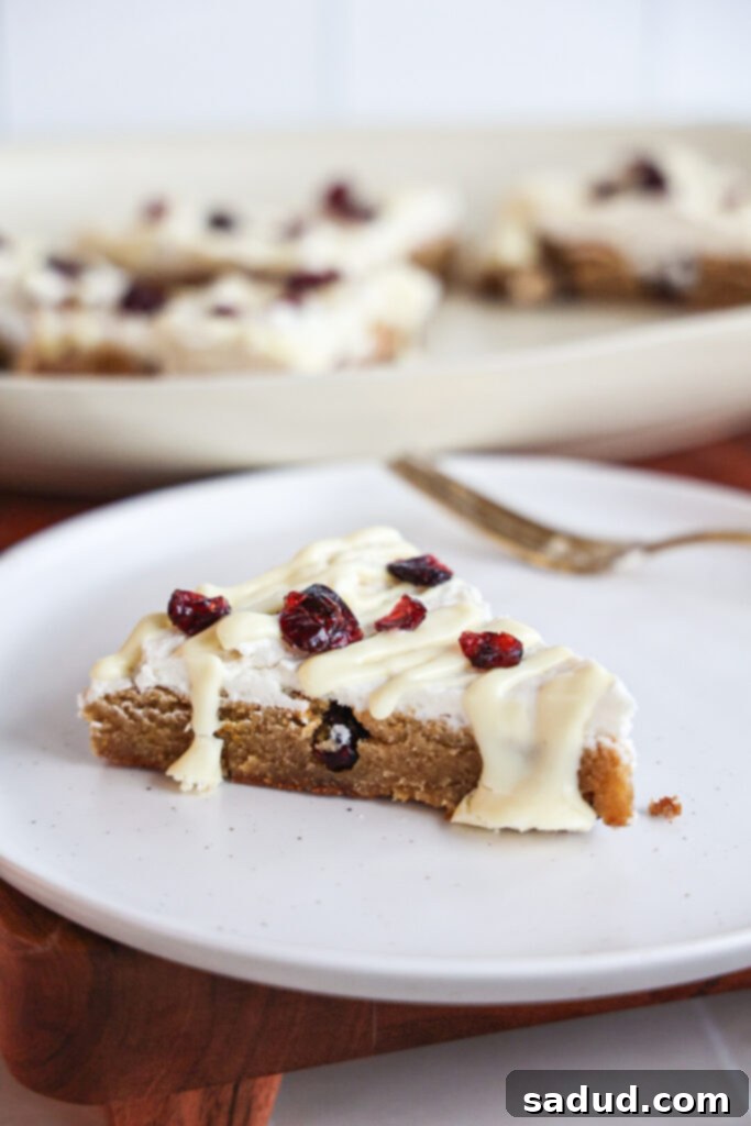 Starbucks-Worthy Cranberry Bliss Bars At Home 2 cranberry bliss bars