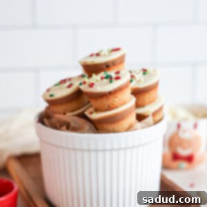 Festive Sugar Cookie Cups
