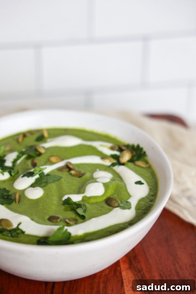 Vegan Green Goddess Soup