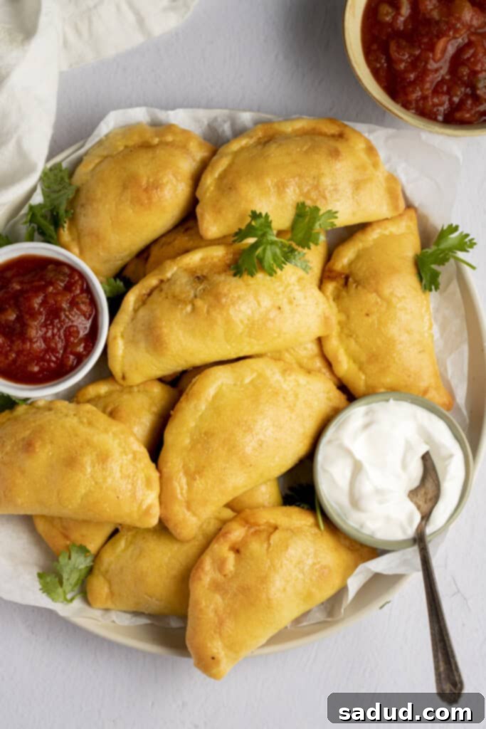 keto empanadas on a plate