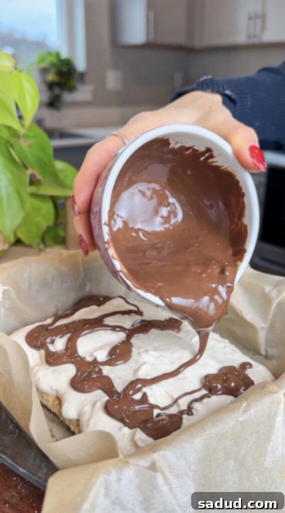 How to make frozen s'mores step 2