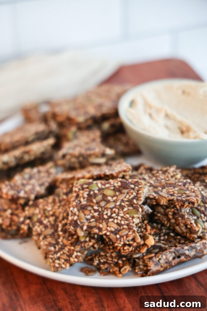 healthy homemade crackers