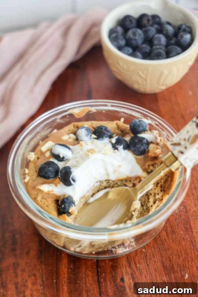 Protein pancake bowl