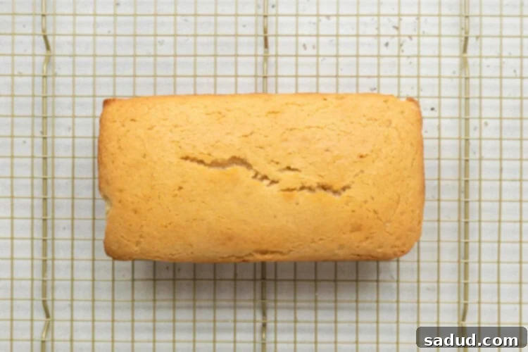 vegan pound cake step 4