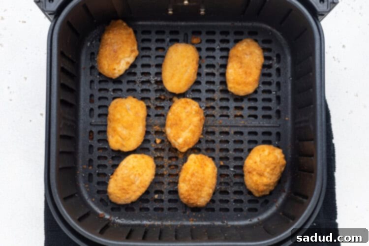 air fryer frozen jalapeno poppers step 1