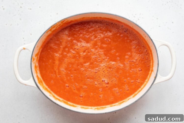 gluten free tomato soup step 3