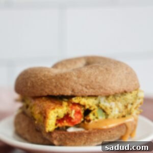 Delicious and easy meal prep sheet pan eggs for breakfast sandwiches or frittata style