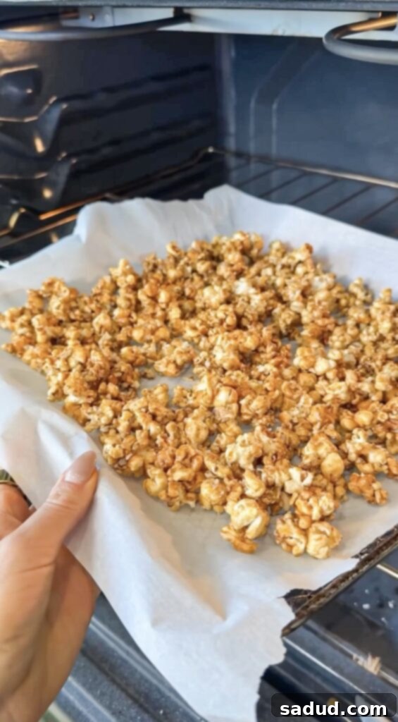 Easy caramel corn recipe