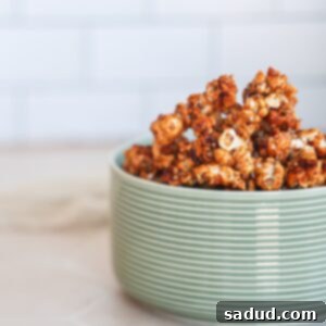 Homemade Caramel Corn (Without Corn Syrup)