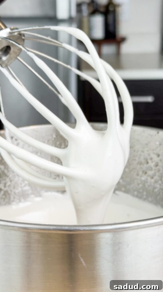 Homemade healthy marshmallow fluff