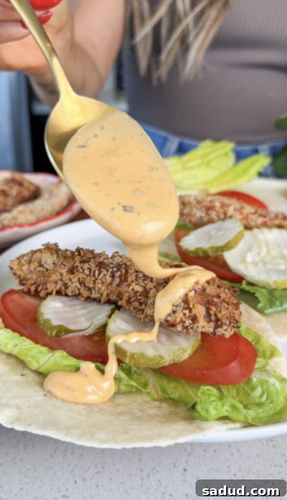 Ingredients for making healthy crispy chicken snack wraps with gluten-free tortilla-crusted chicken.