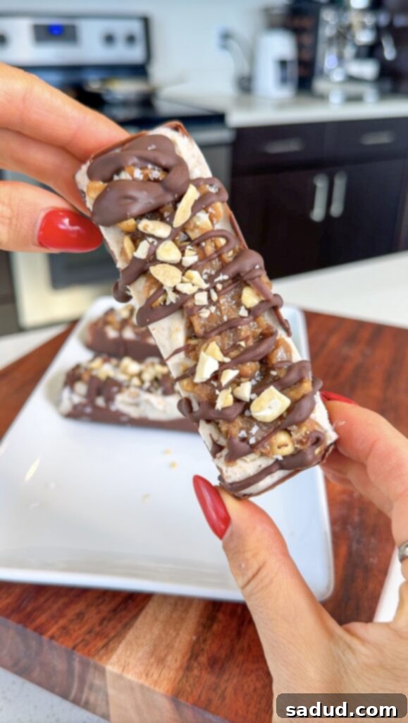 Delicious and healthy homemade Copycat KIND Frozen Treat Bars ready to eat