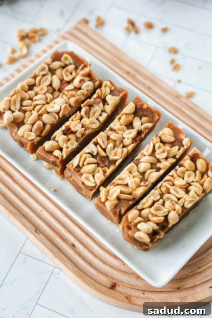 Better-for-you Homemade Payday Treats 2 Tray of healthy homemade payday bars