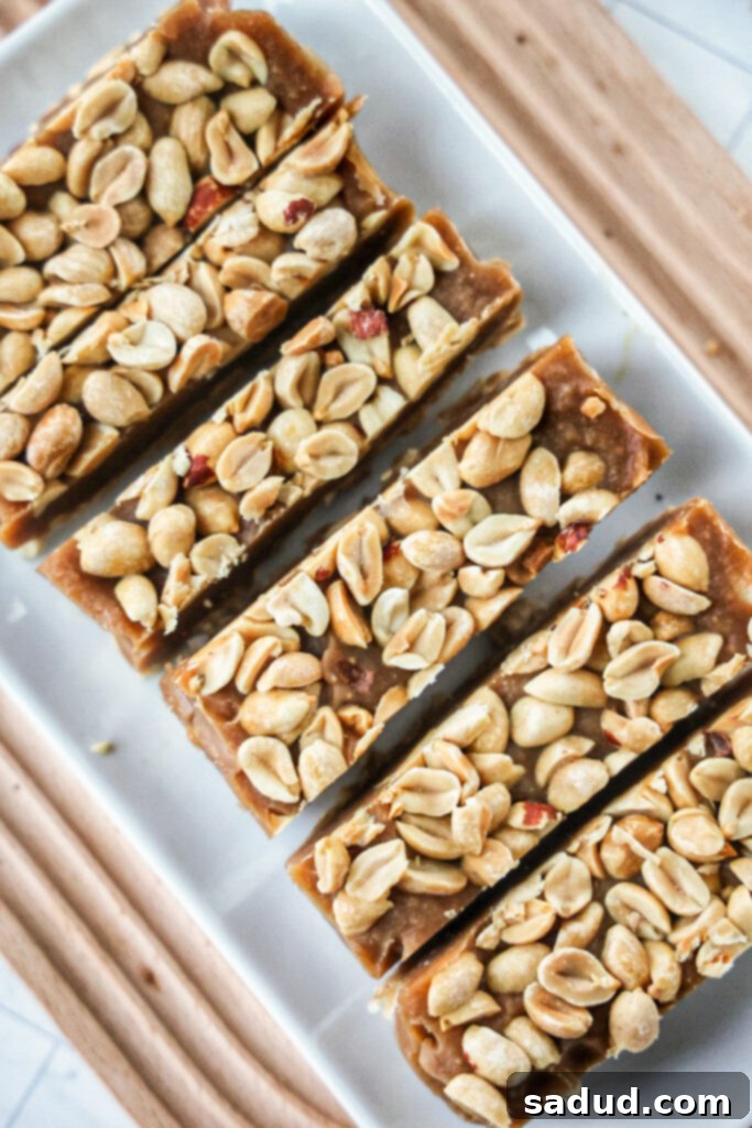 Better-for-you Homemade Payday Treats 3 Healthy payday bars without marshmallows