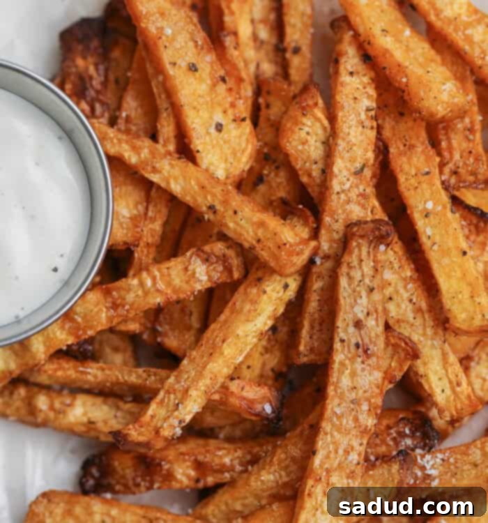 Keto Rutabaga Fries