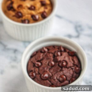 Delicious blended baked oats with three different toppings: chocolate chip cookie, brownie batter, and cinnamon roll.