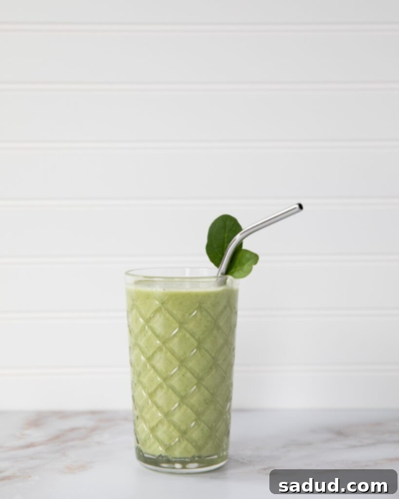 A hormone balancing smoothie.
