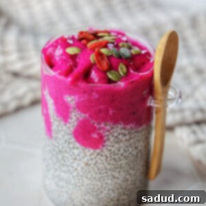 A delicious Chia Nice Cream Jar from the recipe.