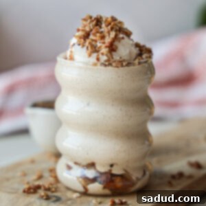 High-Protein Apple Crisp Smoothie