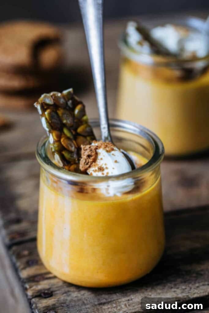 Pumpkin custard