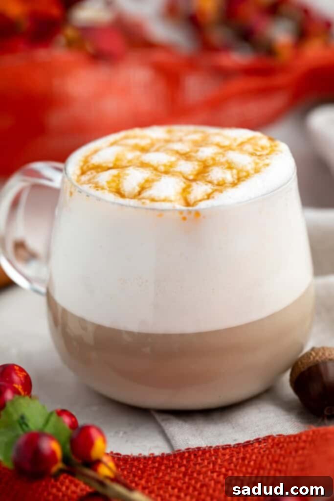 Pumpkin caramel macchiato