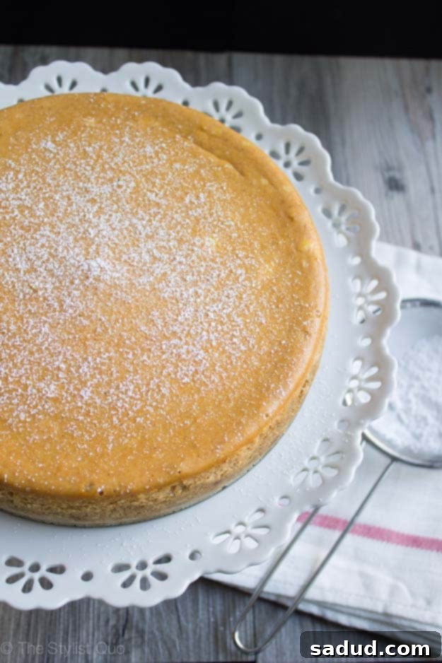 Pumpkin cheesecake